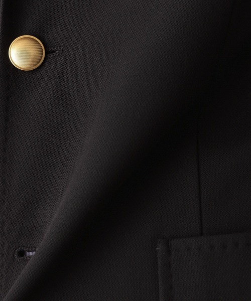 新品同様 ルルウィルビー パール テーラード ジャケット 24AW ブラック 1 GLOBAL WORK（グローバルワーク）の「ブレザー/Salon de GW