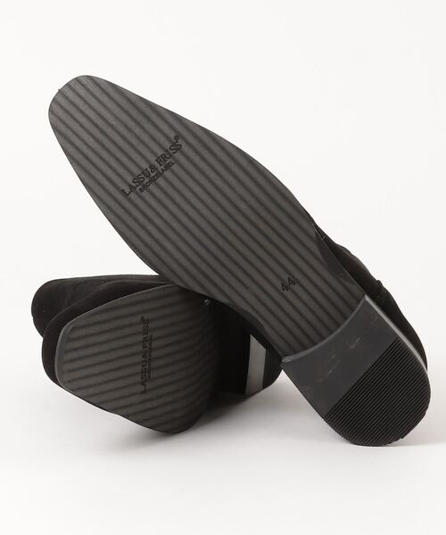 LASSU&FRISS（ラスアンドフリス）の「LASSU&FRISS / スクエアトゥドレスブーツ（ブーツ・メンズ・ブラック系1/ブラック系2/ブラウン系1/ブラウン系2/ブラウン系4/ブラック系3/ブラウン系3/ブラック系4/ネイビー/グレー・41/42/44/43/40）」の12枚目の写真