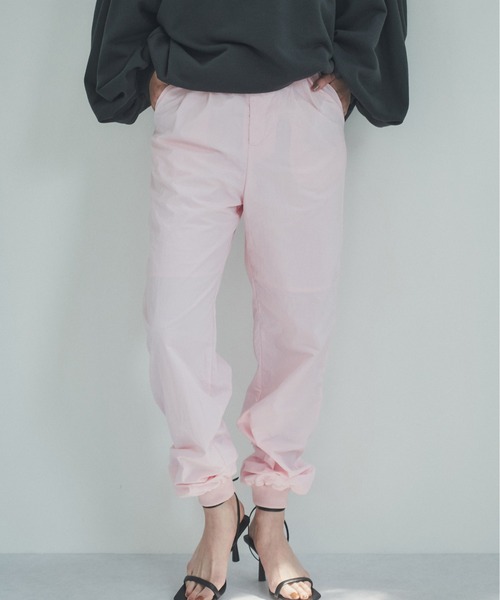 INSIIS（インシス）の「ナイロンジョガーパンツ（その他パンツ・レディース・ピンク/アイボリー/ブラック・フリー/S）」の17枚目の写真