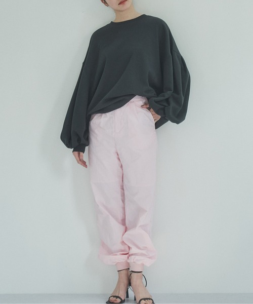 INSIIS（インシス）の「ナイロンジョガーパンツ（その他パンツ・レディース・ピンク/アイボリー/ブラック・フリー/S）」の18枚目の写真