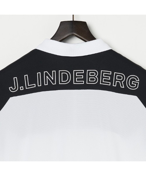 セール】【J.LINDEBERG/GOLF】ジップアップ半袖シャツシャツ