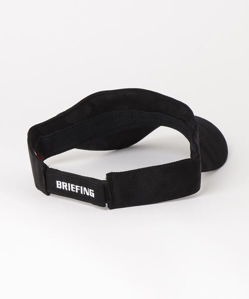 BRIEFING（ブリーフィング）の「【ブリーフィングゴルフ】MENS CAMO JQ VISOR（サンバイザー・メンズ・ネイビー/ベージュ/ブラック・FREE）」の4枚目の写真