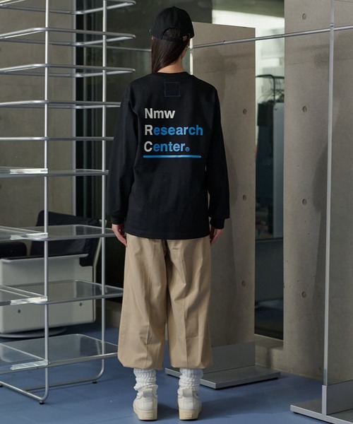 NEONSIGN（ネオンサイン）の「NEONSIGN/ネオンサイン/Ｎｍｗ．Ｒ.Ｃ.Box Logo L/S Tee/ロンT（Tシャツ/カットソー・メンズ・ブラック・46/48）」の5枚目の写真