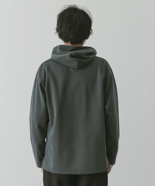 URBAN RESEARCH DOORS（アーバンリサーチドアーズ）の「『抗菌/防臭』ダブルフェイスフーディー（パーカー・メンズ・イエロー/グリーン系その他/オフホワイト・MEDIUM/LARGE）」の7枚目の写真