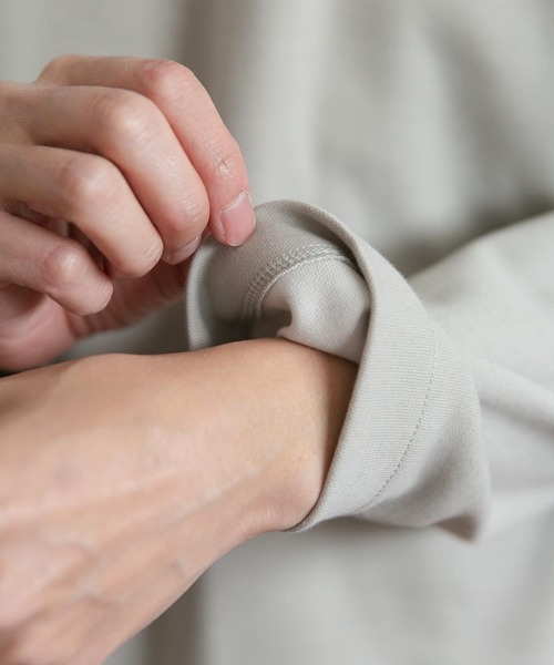 URBAN RESEARCH DOORS（アーバンリサーチドアーズ）の「『抗菌/防臭』ダブルフェイスフーディー（パーカー・メンズ・イエロー/グリーン系その他/オフホワイト・MEDIUM/LARGE）」の10枚目の写真