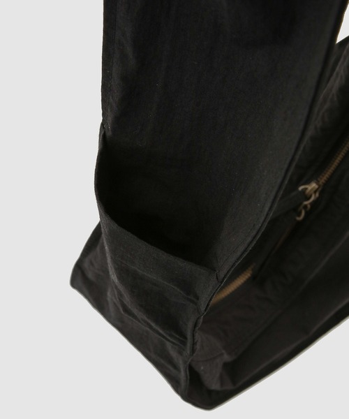 seya.（セヤ）の「ZERO BAG/PAPERY COTTON MIX（ショルダーバッグ・レディース・ブラック系その他/ベージュ系その他2・F）」の4枚目の写真