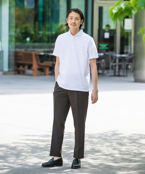 URBAN RESEARCH DOORS(アーバンリサーチドアーズ)の「『イージーケア』LIFE STYLE TAILOR 2WAYストレッチトロピカルパンツ(スーツパンツ・メンズ・ブラウン/ネイビー・48/50/44/46)」の9枚目の写真