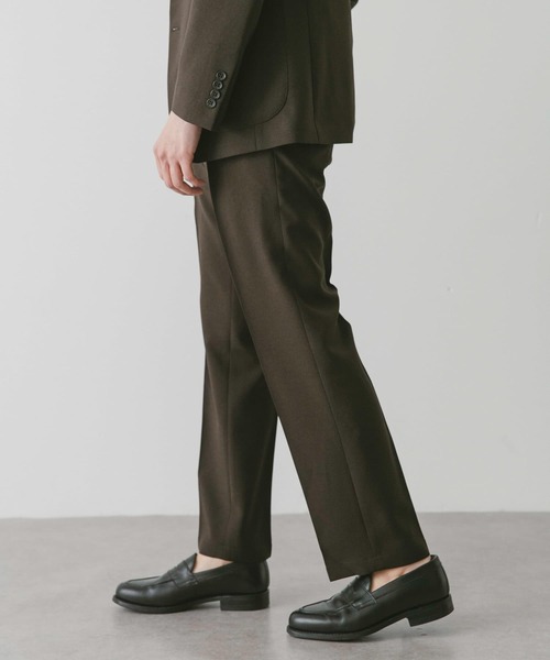 URBAN RESEARCH DOORS(アーバンリサーチドアーズ)の「『イージーケア』LIFE STYLE TAILOR 2WAYストレッチトロピカルパンツ(スーツパンツ・メンズ・ブラウン/ネイビー・48/50/44/46)」の17枚目の写真