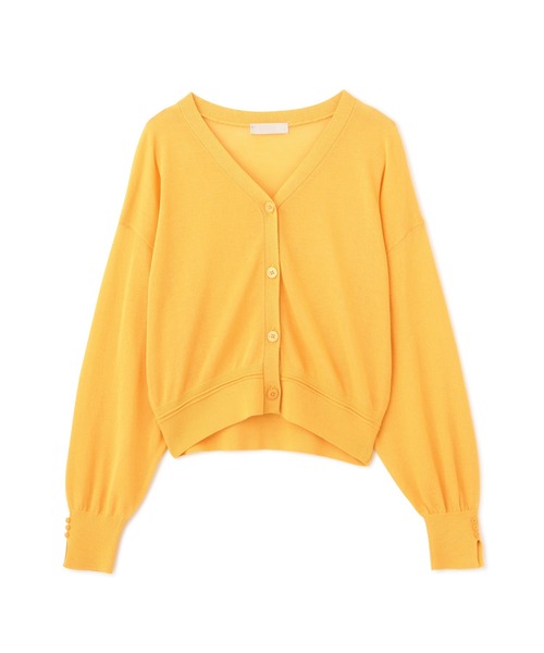 FREE'S MART(フリーズマート)の「【ピンクカラーWEB限定】◆シアー短丈カーディガン(カーディガン/ボレロ・レディース・ブラック/ホワイト/パープル/ピンク/オレンジ・FREE)」の1枚目の写真