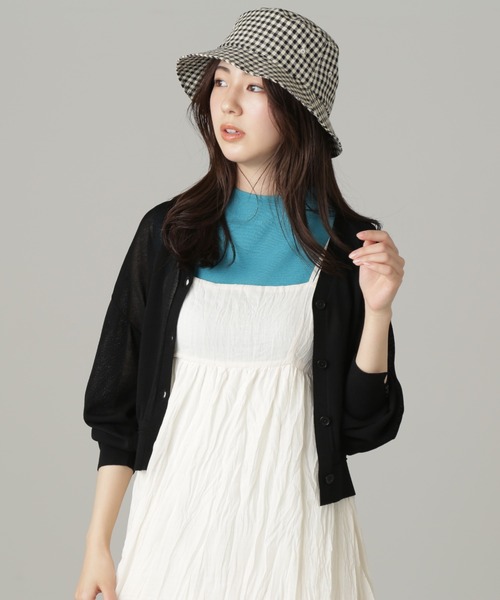 FREE'S MART(フリーズマート)の「【ピンクカラーWEB限定】◆シアー短丈カーディガン(カーディガン/ボレロ・レディース・ブラック/ホワイト/パープル/ピンク/オレンジ・FREE)」の22枚目の写真