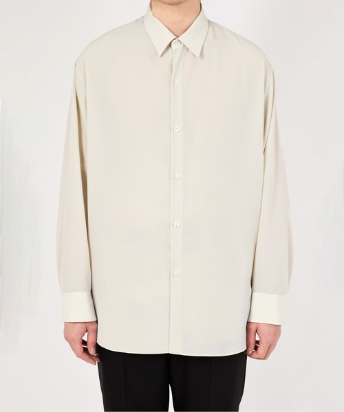 LAD MUSICIAN(ラッドミュージシャン)の「BIG SHIRT(シャツ/ブラウス・メンズ・ブラウン/ブラック/アイボリー・42/44/46)」の11枚目の写真