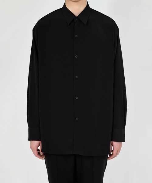 LAD MUSICIAN(ラッドミュージシャン)の「BIG SHIRT(シャツ/ブラウス・メンズ・ブラウン/ブラック/アイボリー・42/44/46)」の6枚目の写真