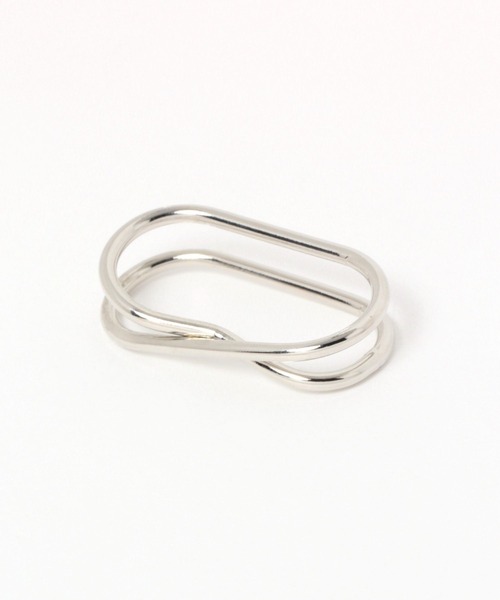 LEPSIM（レプシィム）の「ダブルリング　191119（リング・レディース・ゴールド/シルバー・ONE SIZE）」の6枚目の写真