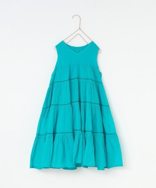 LOWRYS FARM（ローリーズファーム）の「ボイルティアードノースリーブワンピース　187057（ワンピース・キッズ・パープル/ピンク/イエロー/グリーン・110cm/120cm/130cm/140cm/150cm）」の13枚目の写真