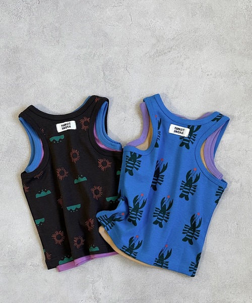 BIG FIELD(ビッグフィールド)の「【吸水速乾】サーマルメッシュムジタンクトップ(80~130cm)(タンクトップ・キッズ・ラベンダー/オフホワイト/ベージュ/ライトブルー・80/90/95/100/110/120/130)」の11枚目の写真