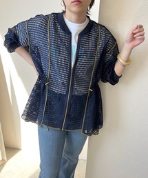 メッシュドロストブルゾン