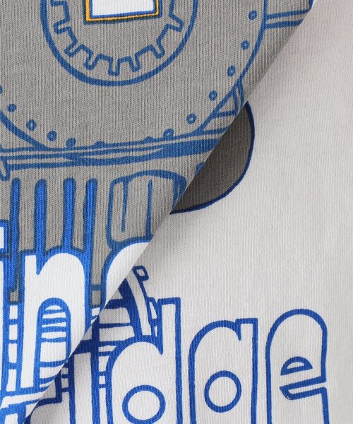 JOURNAL STANDARD relume（ジャーナルスタンダード　レリューム）の「【HINE SNOWBRIDGE / ハイン スノウブリッジ】別注 プリントT（Tシャツ/カットソー・メンズ・ホワイト×ホワイト/ホワイト/ホワイト系その他/グリーン/パープル/イエロー・MEDIUM/LARGE）」の16枚目の写真