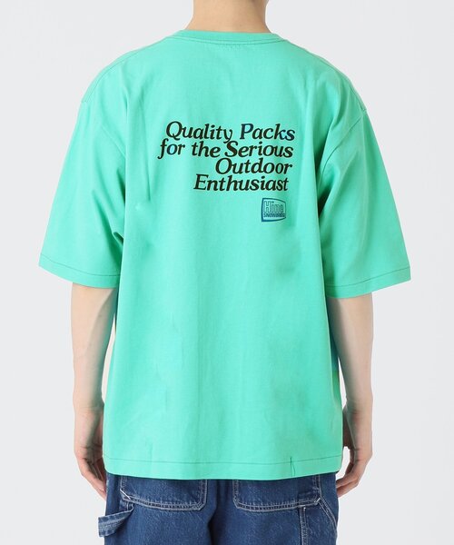 JOURNAL STANDARD relume（ジャーナルスタンダード　レリューム）の「【HINE SNOWBRIDGE / ハイン スノウブリッジ】別注 プリントT（Tシャツ/カットソー・メンズ・ホワイト×ホワイト/ホワイト/ホワイト系その他/グリーン/パープル/イエロー・MEDIUM/LARGE）」の18枚目の写真