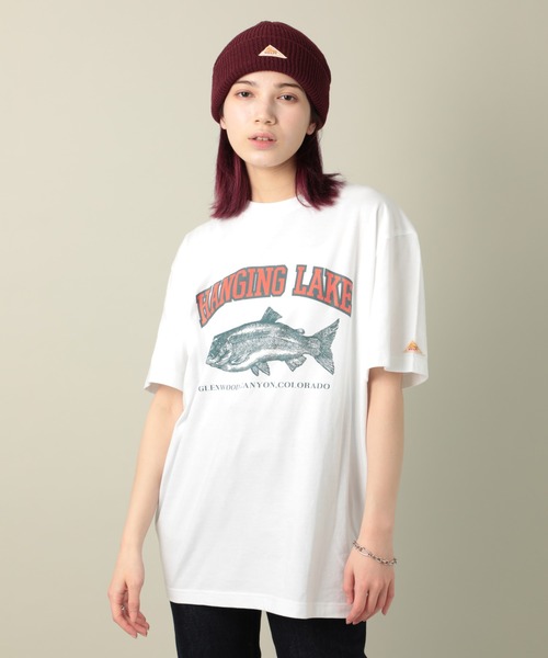 KELTY（ケルティ）の「【KELTY】ヴィンテージグラフィック　フィッシュ　Tシャツ A（Tシャツ/カットソー・メンズ・グレー/ホワイト・M/L）」の13枚目の写真