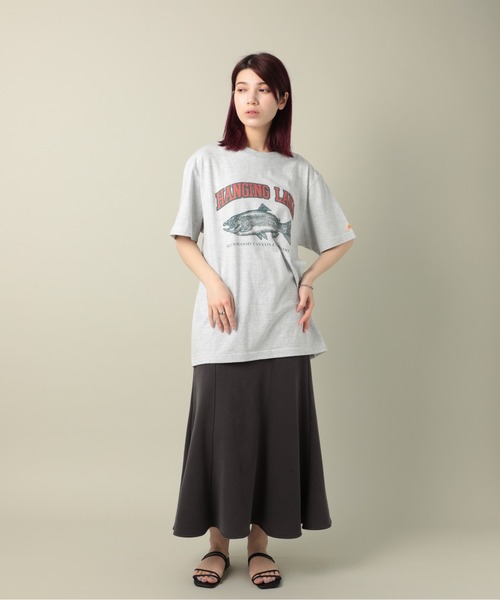 KELTY（ケルティ）の「【KELTY】ヴィンテージグラフィック　フィッシュ　Tシャツ A（Tシャツ/カットソー・メンズ・グレー/ホワイト・M/L）」の6枚目の写真