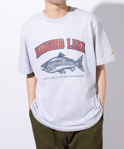 KELTY（ケルティ）の「【KELTY】ヴィンテージグラフィック　フィッシュ　Tシャツ A（Tシャツ/カットソー・メンズ・グレー/ホワイト・M/L）」の10枚目の写真