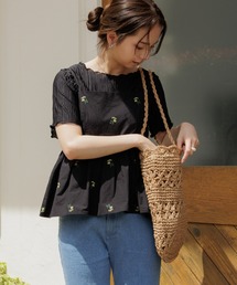 flower | フローラルエンブロイダリービスチェ(キャミソール)