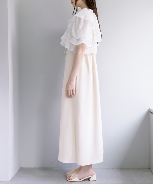 OLIVE des OLIVE（オリーブデオリーブ）の「【WEB限定カラー有】推しなフリルボレロワンピース　1031090520（ワンピース・レディース・ブラック/アイボリー/ブラック系その他・FREE）」の10枚目の写真