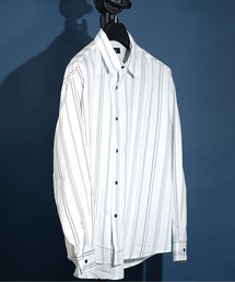ビッグシルエット総柄シャツ