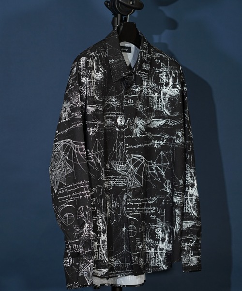 unrelaxing(アンリラクシング)の「ビッグシルエット総柄シャツ(シャツ/ブラウス・メンズ・ホワイト系5/その他14/その他26/ライトブラック/ブラック系3/ホワイト系その他/ブラック系その他3/ブラック系その他6/ホワイト系その他2/ライトグレー/パイソン/ダークグリーン系/ダークオリーブ/ライトグリーン系/ブラック/A/ライトホワイト/ダークブラック/ブラック系その他4/W/レッド/ホワイト×エメラルドグリーン/ダークグリーン系2/ケリーグリーン/その他35/チャコールグレー×ブラック/その他29/チョコ/オリーブ系1/N/ダークアッシュ/Y/ブラック×ブラック/ブラック系4/P/ベージュ系その他/アイボリー系4/ブルー系6/その他18/アッシュグレー/ブラック×ブルー/その他21/その他12/ブラック系その他/ライトブルー/クリアブルー/クリアグリーン/その他27/ホワイト×ブルー/ホワイト系その他7/F/クリアブラック/グレー系その他2/インディゴブルー/スカイブルー系6/Z/チェリーレッド/その他13/J/ライトグリーン系1/ベージュ系/イエロー系1/パープル/ブラック×ピンク/ライトグレー系1/ブラック系その他5/ホワイト×グレー/ライトグリーン系4/カーキ系7/オリーブ系/アイボリー/グレー系2/ホワイト×ブラック/その他10/ブラック系1/ブラック×ホワイト/ホワイト系6/ホワイト系その他3/ホワイト/C/その他2/ダークグリーン系1/スミクロ/ホワイト系9/ホワイト系8/ホワイト系7/ブルー系8/その他4/G/ブラック系7/ブラック系8/その他/その他17/S/その他1/Q/その他19/H/その他30・FREE)」の19枚目の写真