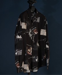 unrelaxing（アンリラクシング）の「ビッグシルエット総柄シャツ（シャツ/ブラウス）」