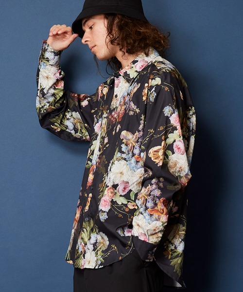 NYUDROP】GRAFFITI LOGO LINERIB S/S TEE / グラフィックロゴ