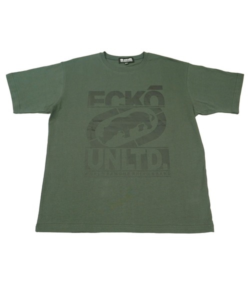 ecko unltd.(エコーアンリミテッド)の「【ecko unltd.】エコーアンリミテッド ブランドロゴ プリント Tシャツ ストリートウェア サイ ECM32201(Tシャツ/カットソー・メンズ・ダークグリーン/ホワイト/ブラック/レッド・M/L/LL)」の3枚目の写真