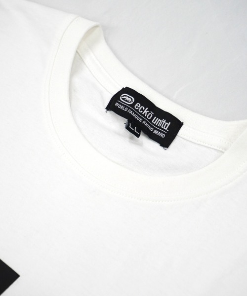 ecko unltd.(エコーアンリミテッド)の「【ecko unltd.】エコーアンリミテッド ブランドロゴ プリント Tシャツ ストリートウェア サイ ECM32201(Tシャツ/カットソー・メンズ・ダークグリーン/ホワイト/ブラック/レッド・M/L/LL)」の6枚目の写真