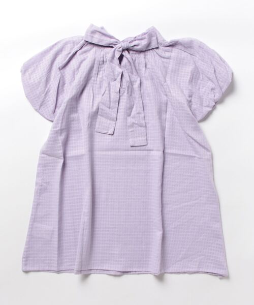 Le temps riche（ルタンリッシュ）の「【販売終了】コットンドビーバックリボンパフスリーブブラウス ＜Le temps riche＞（シャツ/ブラウス・レディース・イエロー/オフホワイト/パープル・M/L）」の20枚目の写真