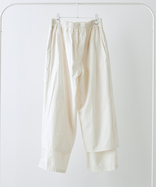 PUAL CE CIN（ピュアルセシン）の「ツイルカーゴパンツ（カーゴパンツ・レディース・カーキ/アイボリー/ネイビー・FREE）」の19枚目の写真