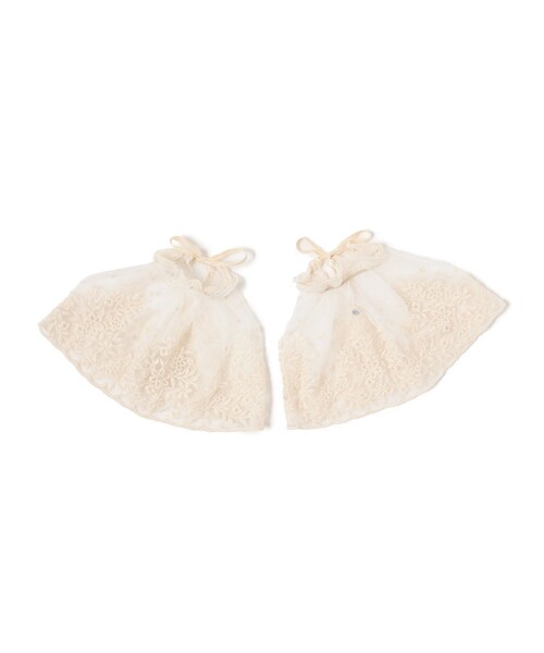 BEAMS BOY(ビームスボーイ)の「BEAMS BOY / レース 付け袖(アームカバー・レディース・オフホワイト/ブラック・ONE SIZE)」の3枚目の写真