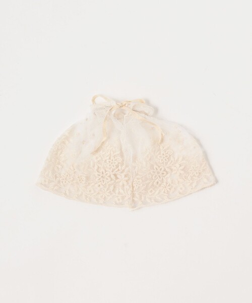 BEAMS BOY(ビームスボーイ)の「BEAMS BOY / レース 付け袖(アームカバー・レディース・オフホワイト/ブラック・ONE SIZE)」の6枚目の写真