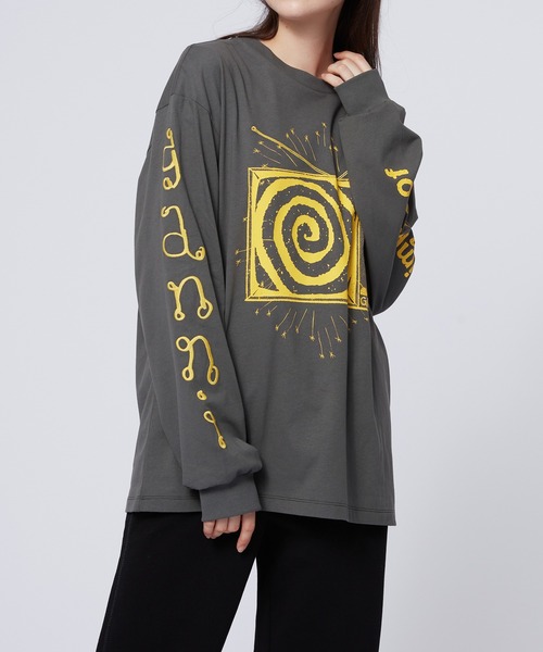 GANNI(ガニー)の「Future Heavy Jersey Long Sleeve T-shirt(Tシャツ/カットソー・レディース・アッシュグレー・XS/S/M/L/XL)」の8枚目の写真