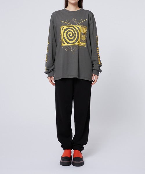 GANNI(ガニー)の「Future Heavy Jersey Long Sleeve T-shirt(Tシャツ/カットソー・レディース・アッシュグレー・XS/S/M/L/XL)」の5枚目の写真