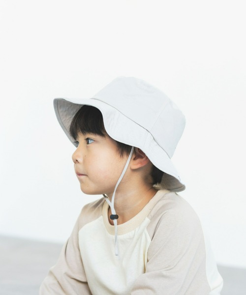 ooju(オージュ)の「【ooju】オージュバケットハット(キッズ)(ハット・キッズ・ベージュ/オリーブ・FREE)」の10枚目の写真