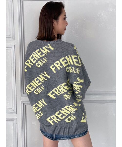 GYDA(ジェイダ)の「FRENEMY ニット トップス(ニット/セーター・レディース・ブラック/グレー/オフホワイト・FREE)」の20枚目の写真