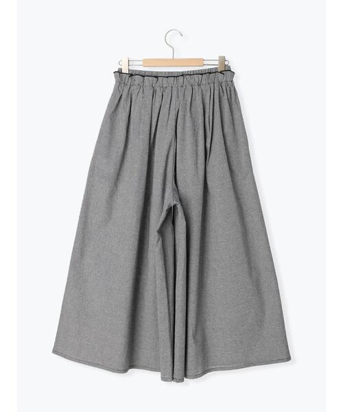 Samansa Mos2(サマンサ モスモス)の「ウエストフリルハカマパンツ(その他パンツ・レディース・ブラック/チャコールグレー/ネイビー/キナリ・F)」の14枚目の写真