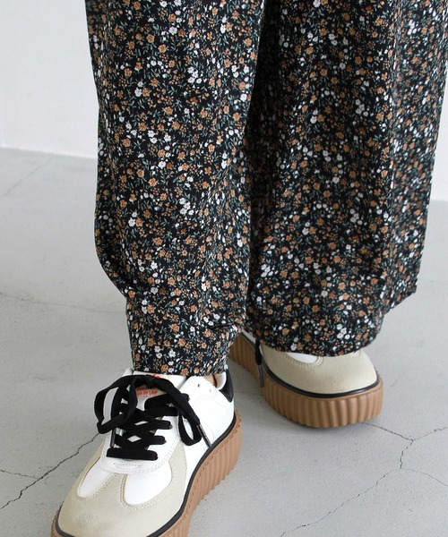 Crisp（クリスプ）の「花柄イージーパンツ（その他パンツ・レディース・ブラック/イエロー/ブルー・FREE）」の12枚目の写真