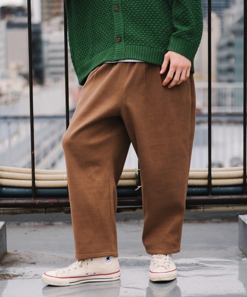 ＪＵＧＬＡＮＳ（ユグランス）の「【Revo.】メルトンワイドイージーパンツ/メンズ（その他パンツ・メンズ・ベージュ/ブラック/チャコール・M/L）」の7枚目の写真