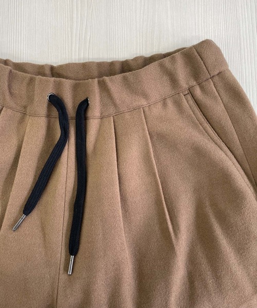 ＪＵＧＬＡＮＳ（ユグランス）の「【Revo.】メルトンワイドイージーパンツ/メンズ（その他パンツ・メンズ・ベージュ/ブラック/チャコール・M/L）」の8枚目の写真