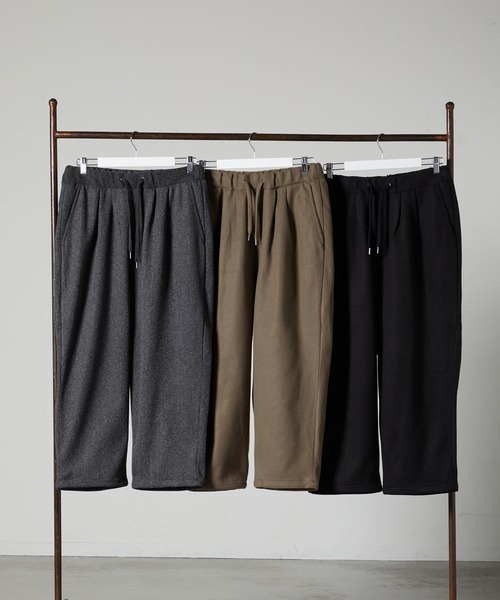 ＪＵＧＬＡＮＳ（ユグランス）の「【Revo.】メルトンワイドイージーパンツ/メンズ（その他パンツ・メンズ・ベージュ/ブラック/チャコール・M/L）」の16枚目の写真