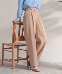 fredy emue | チノライクタックパンツ(スラックス)