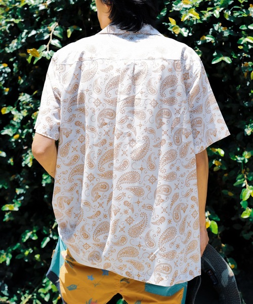 roial（ロイアル）の「SS SHIRT/ROAIL(ロイアル)ペイズリーパターンボックスシルエット半袖総柄シャツ（シャツ/ブラウス・メンズ・ベージュ/ネイビー・MEDIUM/X-LARGE/LARGE）」の18枚目の写真