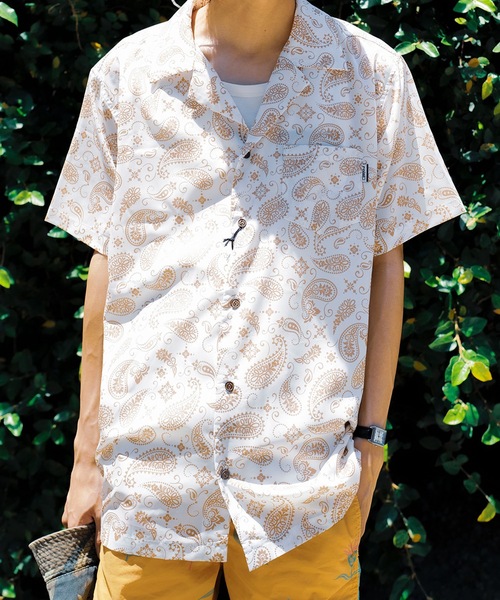 roial（ロイアル）の「SS SHIRT/ROAIL(ロイアル)ペイズリーパターンボックスシルエット半袖総柄シャツ（シャツ/ブラウス・メンズ・ベージュ/ネイビー・MEDIUM/X-LARGE/LARGE）」の19枚目の写真