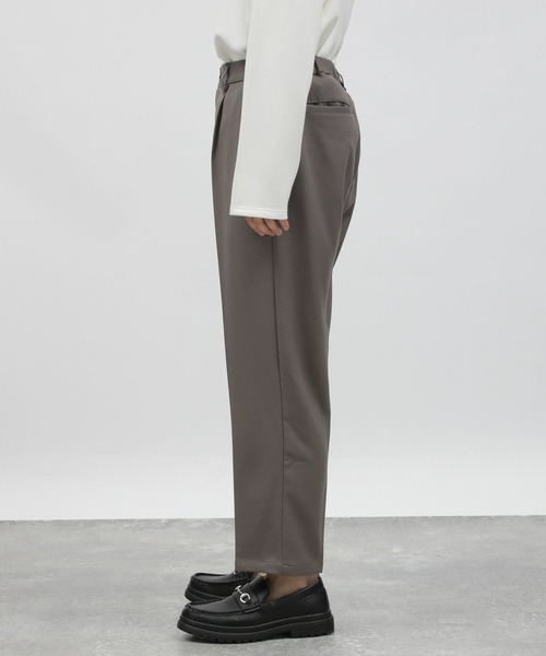 LAKOLE（ラコレ）の「ウールライクPEタックパンツ / 966762（その他パンツ・メンズ・ブラウン/グレー/ブラック・MEDIUM/LARGE）」の8枚目の写真
